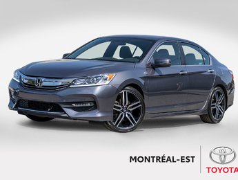 Honda Accord Sedan SPORT **BAS KILO**TOIT+MAG+CAMÉRA+BLUETOOTH** 2016