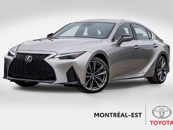 2021 Lexus IS 300 F SPORT AWD **JAMAIS ACCIDENTÉ+CUIR ROUGE+NAV**