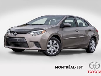 2016 Toyota Corolla LE **BAS KILO**JAMAIS ACCIDENTÉ+CAMÉRA+BLUETOOTH**