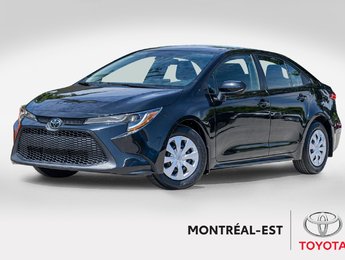 Toyota Corolla L **JAMAIS ACCIDENTÉ+CAMÉRA+CARPLAY** 2020