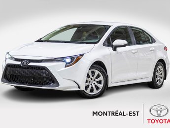 Toyota Corolla LE **JAMAIS ACCIDENTÉ+CARPLAY+SIÈGES CHAUFFANTS** 2021