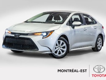 2022 Toyota Corolla LE **JAMAIS ACCIDENTÉ+CAMÉRA+CARPLAY**