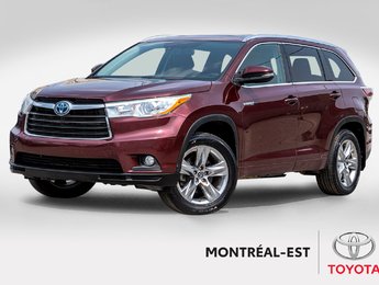 2016 Toyota Highlander Hybride LIMITED **JAMAIS ACCIDENTÉ+CUIR+TOIT