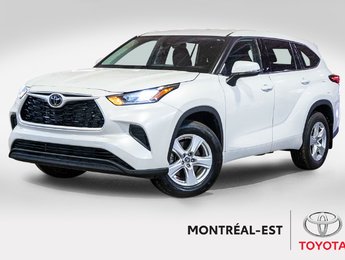2022 Toyota Highlander LE **JAMAIS ACCIDENTÉ+CAMÉRA+CARPLAY+8 PASSAGERS**