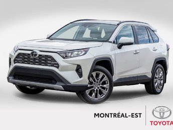 2021 Toyota RAV4 LIMITED **JAMAIS ACCIDENTÉ+CUIR+TOIT+19PO+CARPLAY*