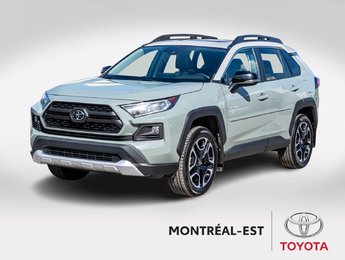 2021 Toyota RAV4 TRAIL **AUCUN CARFAX**TOIT+CUIR+19PO+CARPLAY**
