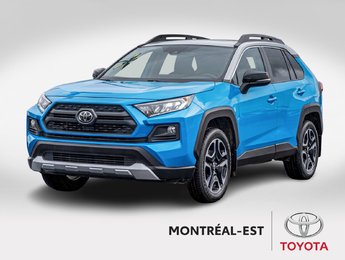 2021 Toyota RAV4 TRAIL **AUCUN CARFAX**TOIT+CUIR+19PO+CARPLAY**