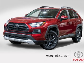 2023 Toyota RAV4 TRAIL **RARE**JAMAIS ACCIDENTÉ+CUIR+TOIT+19PO**