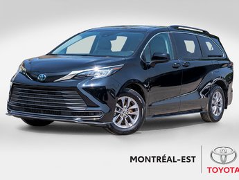 Toyota Sienna hybride LE **JAMAIS ACCIDENTÉ+8 PASSAGERS+CAMÉRA+CARPLAY** 2023