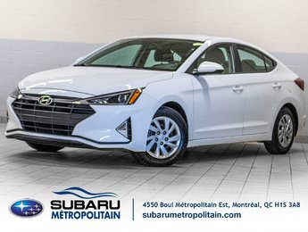 Hyundai Elantra ESSENTIAL, FWD, BANCS CHAUFF, CAM REC, 1 PROP 2020