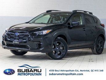 Subaru CROSSTREK COMMODITÉ CONVENIENCE, EYESIGHT, CARPLAY, BANCS CHAUFF, CAM 2024