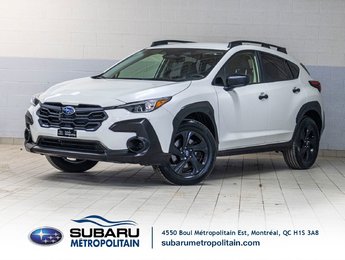 2024 Subaru CROSSTREK COMMODITÉ CONVENIENCE, EYESIGHT, CARPLAY, BANCS CHAUFF, CAM