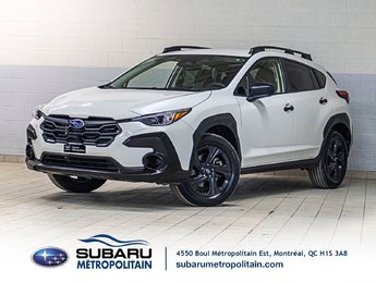 2024 Subaru CROSSTREK COMMODITÉ CONVENIENCE, EYESIGHT, CARPLAY, BANCS CHAUFF, CAM