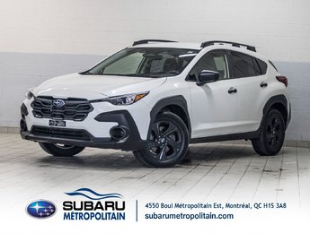 Subaru CROSSTREK COMMODITÉ CONVENIENCE, EYESIGHT, CARPLAY, BANCS CHAUFF, CAM 2024