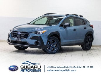 Subaru CROSSTREK COMMODITÉ CONVENIENCE, EYESIGHT, CARPLAY, BANCS CHAUFF, CAM 2024