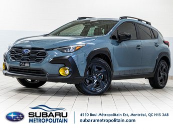 Subaru Crosstrek ONYX, 2.5L, ECRAN 11.6, CARPLAY, TOIT, BANCS CHAU 2024