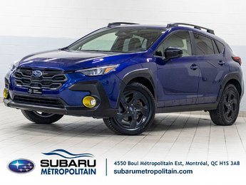 Subaru Crosstrek ONYX, 2.5L, TOIT, ECRAN 11.6, CARPLAY, BANCS CHAU 2024