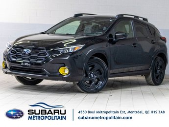 2024 Subaru Crosstrek ONYX, 2.5L, TOIT, CARPLAY, ECRAN 11.6, BANCS CHAUF
