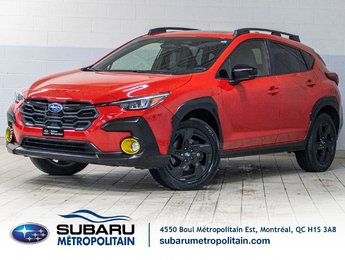 Subaru Crosstrek ONYX, 2.5L, TOIT, CARPLAY, BANCS CHAUF, CAM REC 2024
