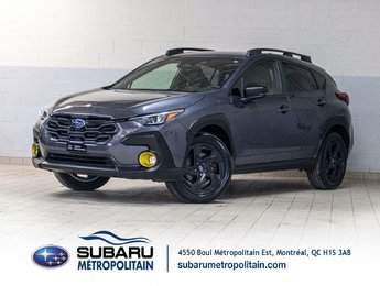 Subaru Crosstrek ONYX, 2.5L, TOIT, CARPLAY, ECRAN 11.6, BANCS CHAUF 2024