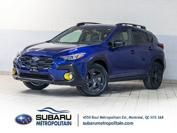 Subaru Crosstrek ONYX, 2.5L, TOIT, CARPLAY, ECRAN 11.6, BANCS CHAUF 2024