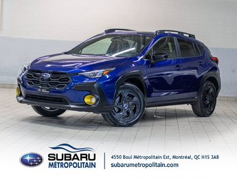 Subaru Crosstrek ONYX, 2.5L, TOIT, CARPLAY, ECRAN 11.6, BANCS CHAUF 2024