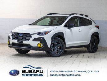 Subaru Crosstrek ONYX, 2.5L, TOIT, CARPLAY, ECRAN 11.6, BANCS CHAUF 2024