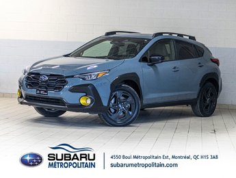 2024 Subaru Crosstrek ONYX, 2.5L, TOIT, CARPLAY, ECRAN 11.6, BANCS CHAUF