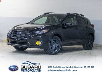 2024 Subaru Crosstrek ONYX, 2.5L, TOIT, CARPLAY, ECRAN 11.6, BANCS CHAUF