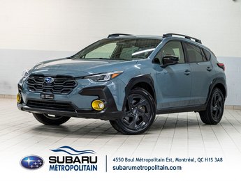 2024 Subaru Crosstrek ONYX, 2.5L, TOIT, CARPLAY, ECRAN 11.6, BANCS CHAUF