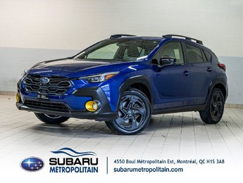Subaru Crosstrek ONYX, 2.5L, TOIT, CARPLAY, ECRAN 11.6, BANCS CHAUF 2024