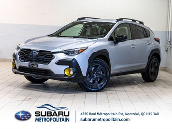 Subaru Crosstrek ONYX, 2.5L, TOIT, CARPLAY, ECRAN 11.6, BANCS CHAUF 2024