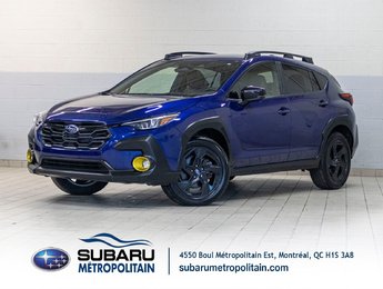 2024 Subaru Crosstrek ONYX, 2.5L, TOIT, CARPLAY, ECRAN 11.6, BANCS CHAUF