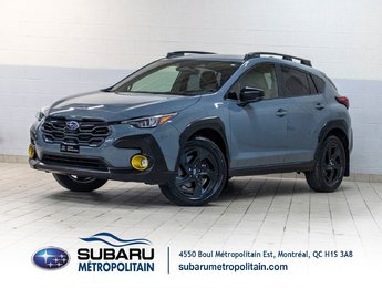 2024 Subaru Crosstrek ONYX, 2.5L, TOIT, CARPLAY, ECRAN 11.6, BANCS CHAUF