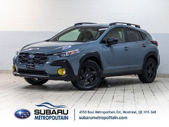 2024 Subaru Crosstrek ONYX, 2.5L, TOIT, CARPLAY, ECRAN 11.6, BANCS CHAUF