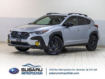 2024 Subaru Crosstrek ONYX, 2.5L, TOIT, CARPLAY, ECRAN 11.6, BANCS CHAUF