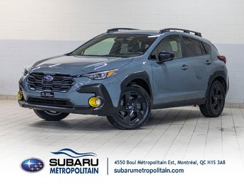 Subaru Crosstrek ONYX, 2.5L, TOIT, CARPLAY, ECRAN 11.6, BANCS CHAUF 2025