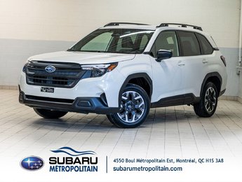 2025 Subaru FORESTER COMMODITÉ CONVENIENCE, EYESIGHT, CARPLAY, BANCS CHAUFF, CAM
