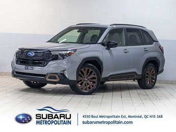 Subaru Forester SPORT, TOIT, EYESIGHT, CARPLAY, BANCS CHAUFF, CAM 2025