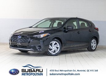2024 Subaru IMPREZA 5P COMMODITÉ CONVENIENCE, EYESIGHT, CARPLAY, BANCS CHAUFF, CAM