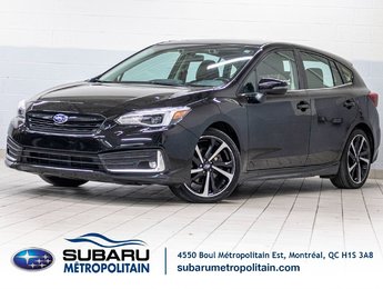 Subaru Impreza SPORT-TECH, TOIT, CUIR, NAV, CARPLAY, HARMON KAR 2023