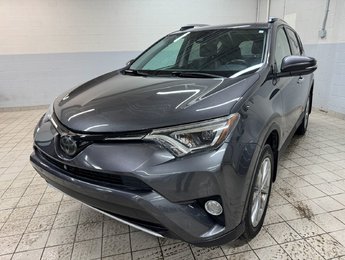 Toyota RAV4 LIMITED, TOIT, CUIR, BANCS CHAUFF, CAM, 1 PROP 2016