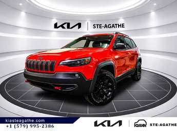 Jeep Cherokee TRAILHAWK 4X4**JAMAIS ACCIDENTÉ**CUIR** TIRE 4500 LBS**V6**VOLANT CHAUFFANT**SIÈGES ÉLECTRIQUES** 2021