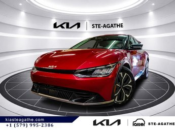 2022 Kia EV6 AWD Long Range **JAMAIS ACCIDENTÉ ** SIÈGES ET VOLANT CHAUFFANTS** UN PROPRIÉTAIRE**