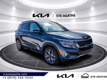 Kia Seltos SX Turbo **JAMAIS ACCIDENTÉ+GARANTIE 10 ANS/ 200 000KM** CUIR+TOIT OUVRANT** 2023