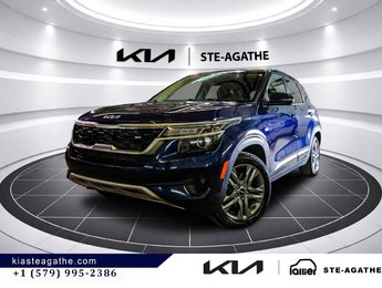 Kia Seltos EX AWD**JAMAIS ACCIDENTÉ**GARANTIE 10 ANS 200 000KM**VOLANT CHAUFFANT**CUIR**TOIT OUVRANT** 2023