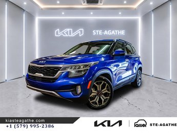Kia Seltos SX AWD**JAMAIS ACCIDENTÉ**GARANTIE 10 ANS OU 200 000KM**CUIR**TOIT OUVRANT**BANCS VENTILÉS**SYS BOSE 2023