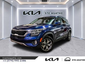 Kia Seltos EX PREMIUM AWD**GARANTIE 10 ANS 200 000KM**CUIR**TOIT OUVRANT**VOLANT CHAUFFANT**BANCS VENTILÉS** 2023