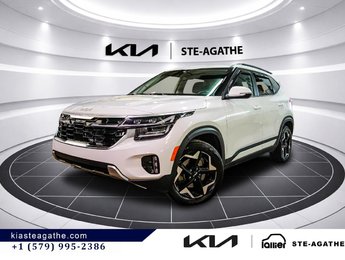 Kia Seltos EX PREMIUM AWD**JAMAIS ACCIDENTÉ**GARANTIE 10 ANS/200 000KM**VOLANT CHAUFFANT**CUIR**TOIT OUVRANT** 2025