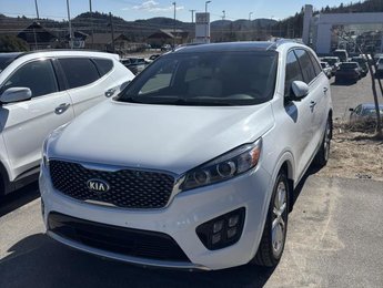 Kia Sorento SXL AWD w/White Nappa **JAMAIS ACCIDENTÉ+GARANTIE 10 ANS / 200 000KM**TOIT PANORAMIQUE+CUIR** 2018